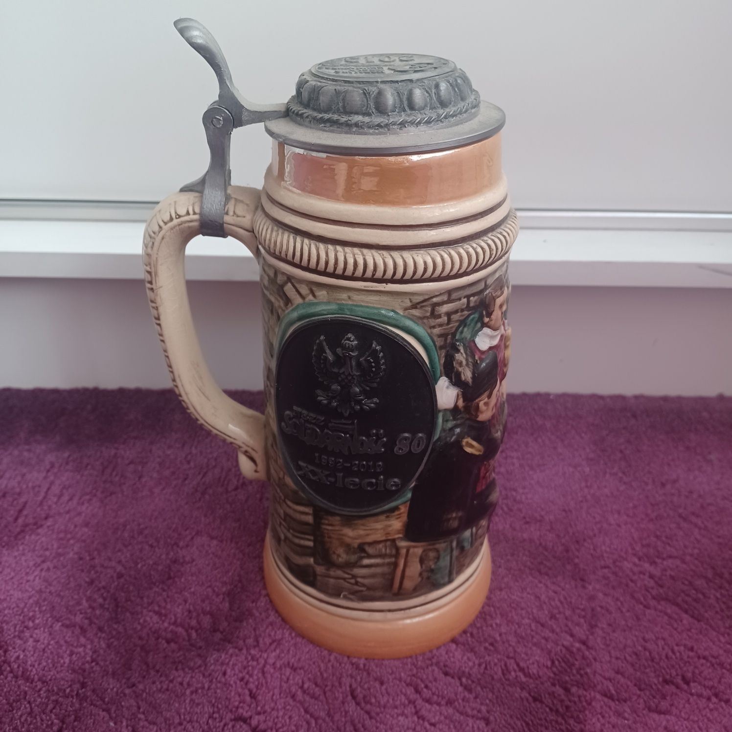 Kufel do piwa ozdobny karczma oryginał