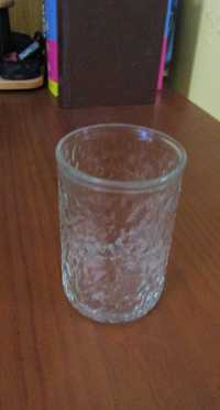 Antigo copo em vidro TODDY