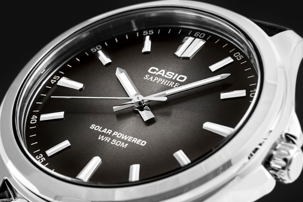 Zegarek Męski CASIO Solar MTP-RS100L-1AVDF + BOX