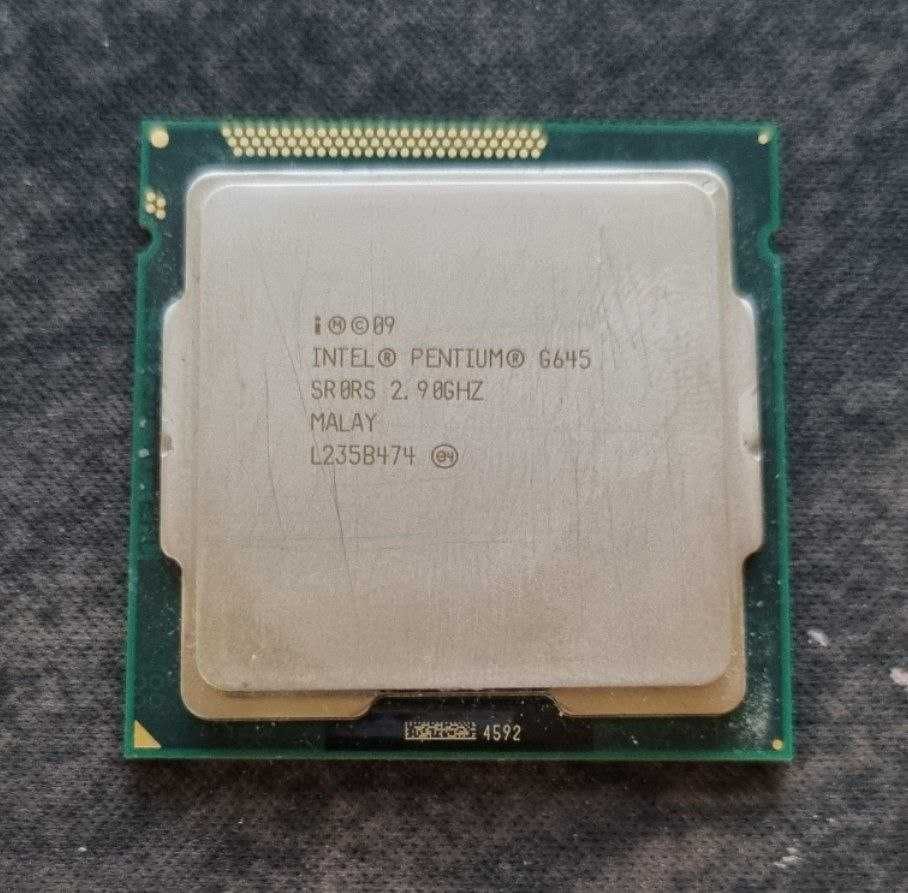 Процессор Intel Core i7-9700KF, Intel Pentium G645