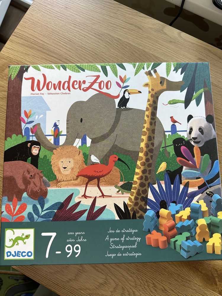 Настрльная игра djeco wonder zoo