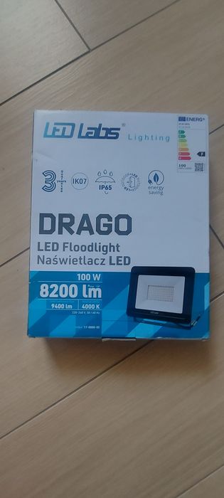 Nowy naświetlacz LED 100W 8200 lm 4000 K.Super moc.