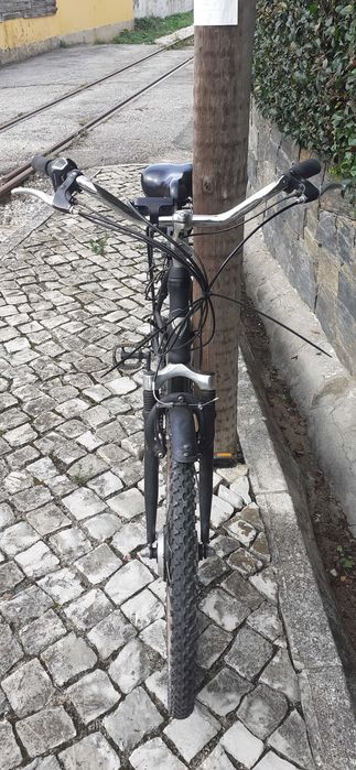 Bicicleta Way Scral 400 - esvaziada de sistema elétrico