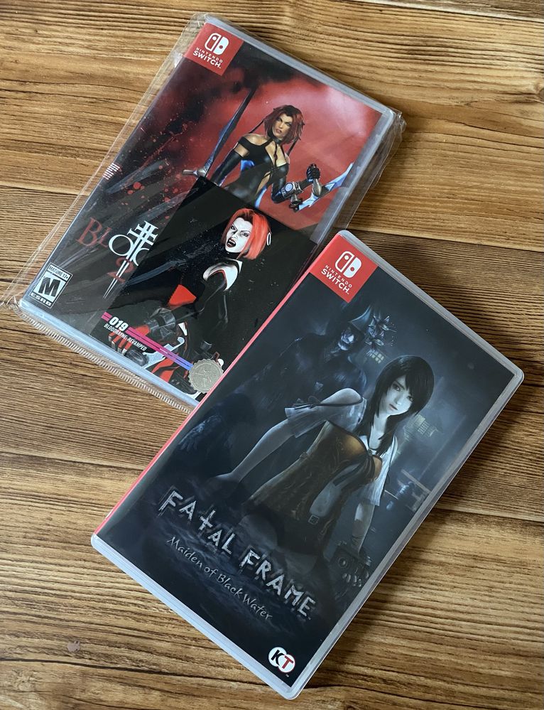 Ігри Nintendo Switch: Witcher, Fatal Frame, Metroid, Wolfenstein, Sam