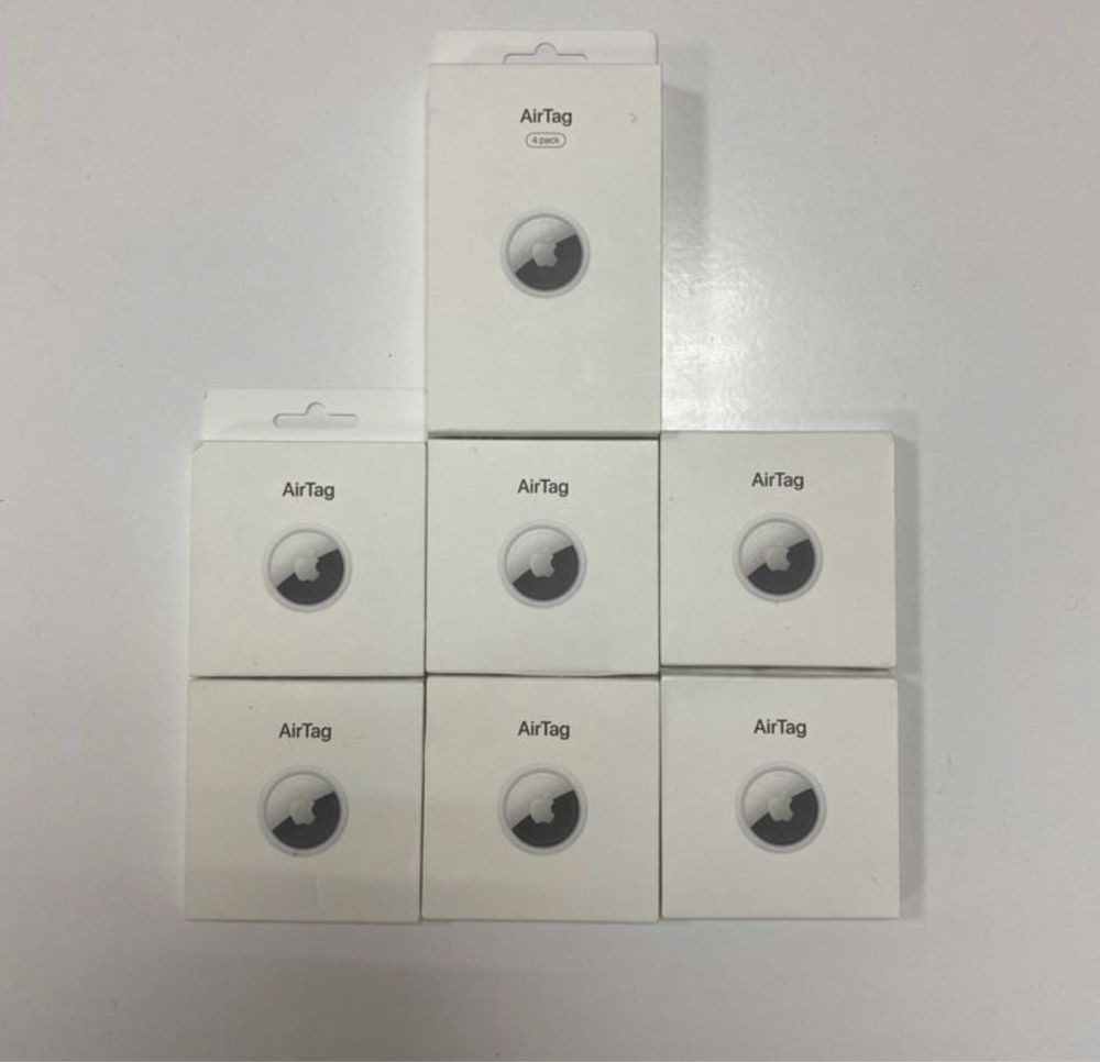 Apple Airtag 1 / 4 pack новый МАГАЗИН/ГАРАНТІЯ