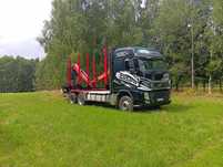 do drewna, lasu, kłody, drzewa, loglift, mhs, volvo fh, 500
