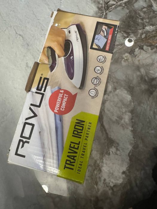 Дорожння міні праска зі складною ручкою