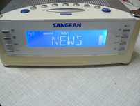 Super Sangean z 2 budzikami TxT Rds wyświetlacz Dimmer zegari inne