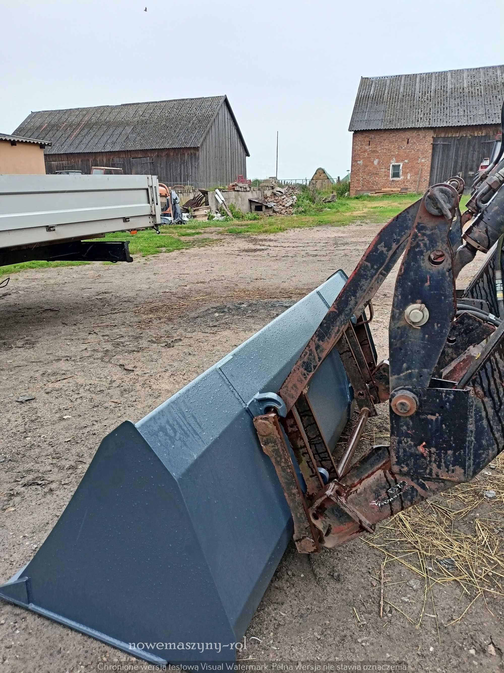 Szufla łyżka łycha do tura ładowacz NOWA SOLIDNA transport