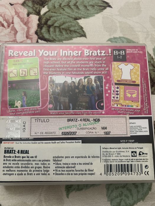 Nintendo ds - bratz 4 real