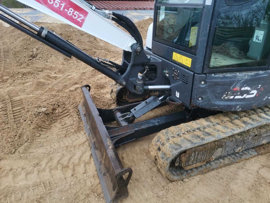 Minikoparka BobcatE35z na gąsienicach-przejęcie leasingu