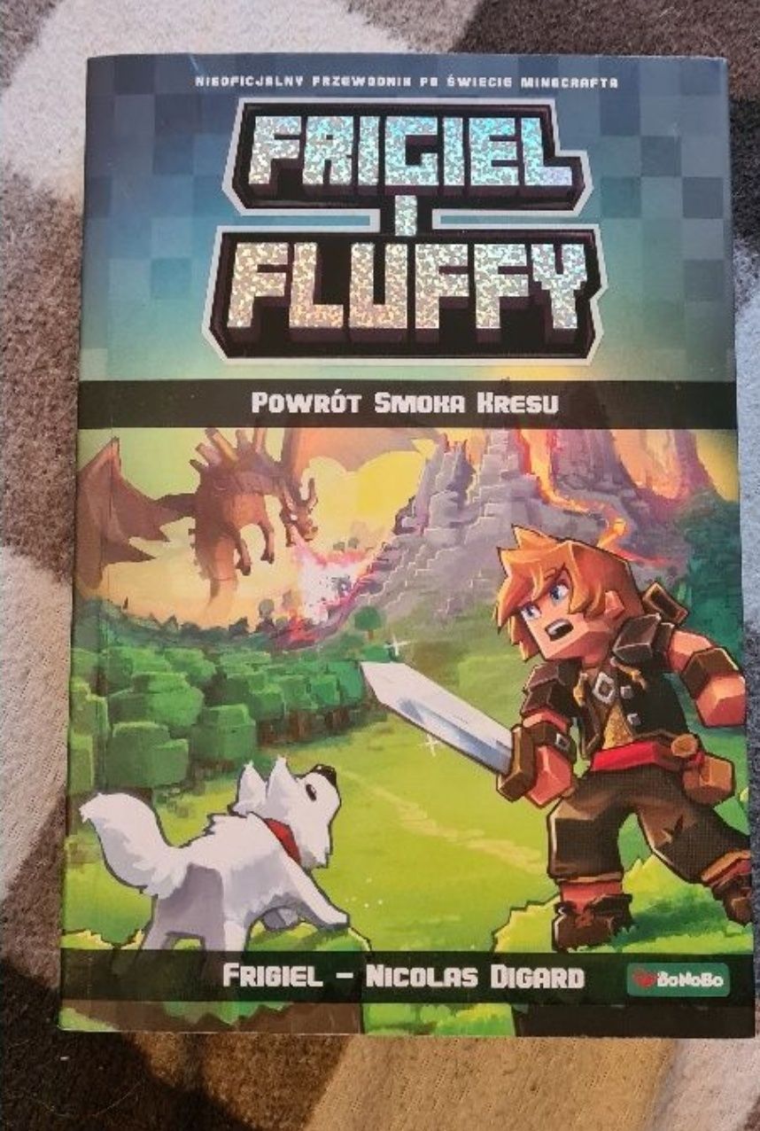 Książka Minecraft Frigiel i Fluffy Wybrańcy Bogów i Powrót Smoka Kresu