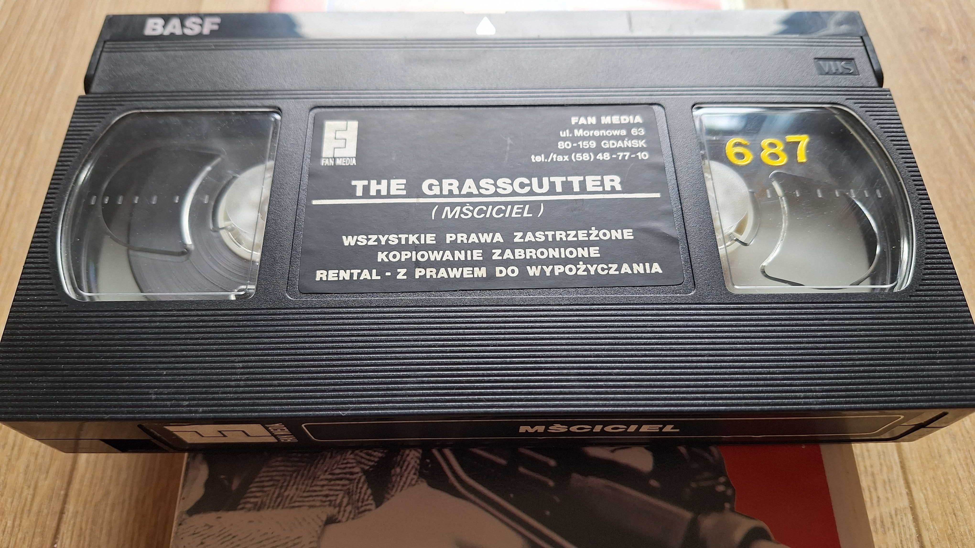 MŚCICIEL kaseta vhs video - lektor JAN SUZIN