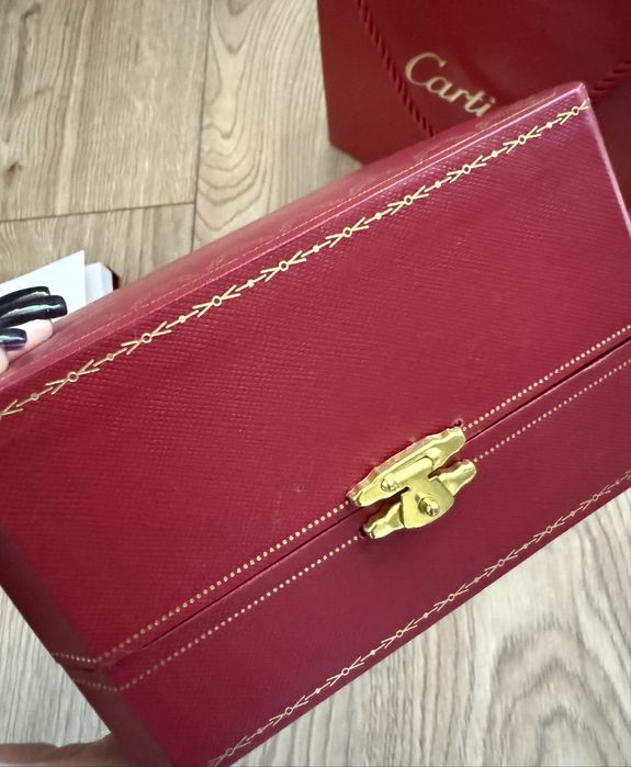 Коробка пакет документи упаковка під годинник Cartier