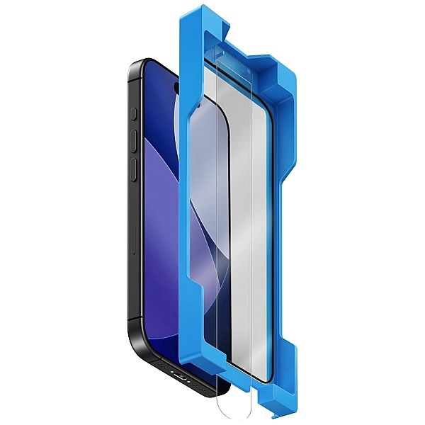 Szkło hartowane UNIQ Optix Exofit Vivid na iPhone 17 Pro Max z aplikat