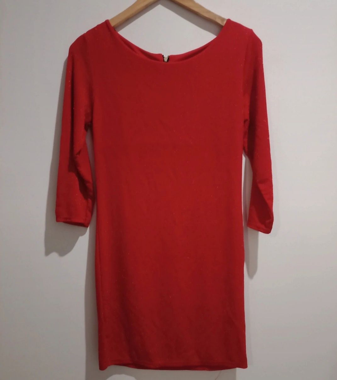 Czerwona sukienka na święta S j.nowa