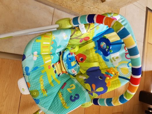Bujaczek leżaczek wibrujące krzesełeczko dla maluszka Mothercare