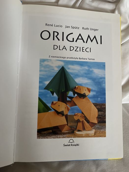 zestaw książek dla dzieci origami poradnik japonia kuba guzik i dzika
