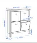 Hemnes Ikea szafka na buty