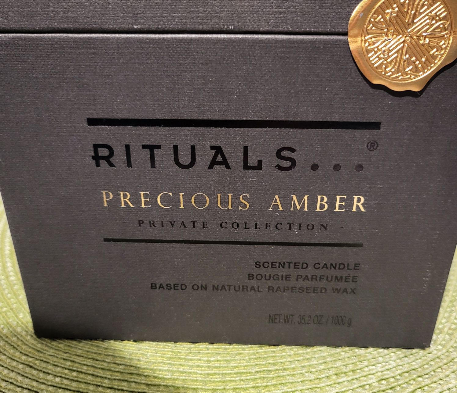 Świeca Rituals Precious Amber, 1000g. Okazja XXL