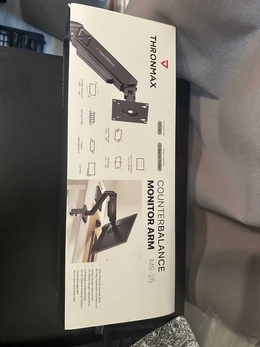 Uchwyt gazowy na monitor Thronmax MS25