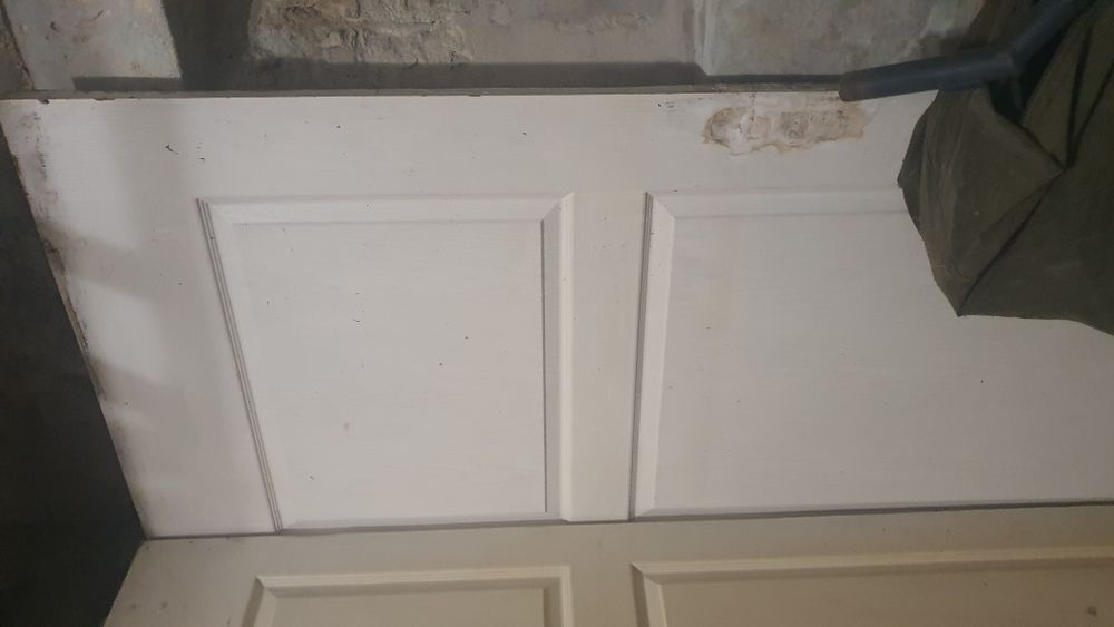 Продам двері з розсувною системою в гараж або сарай чи підвал