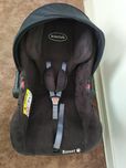 Fotelik samochodowy/ Nosidełko Basset z bazą isofix