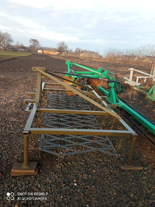 Сцепка борін з катком