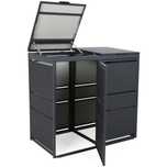 Zabudowa kosza Obudowa kosza Top Box na śmieci 2x120L premium