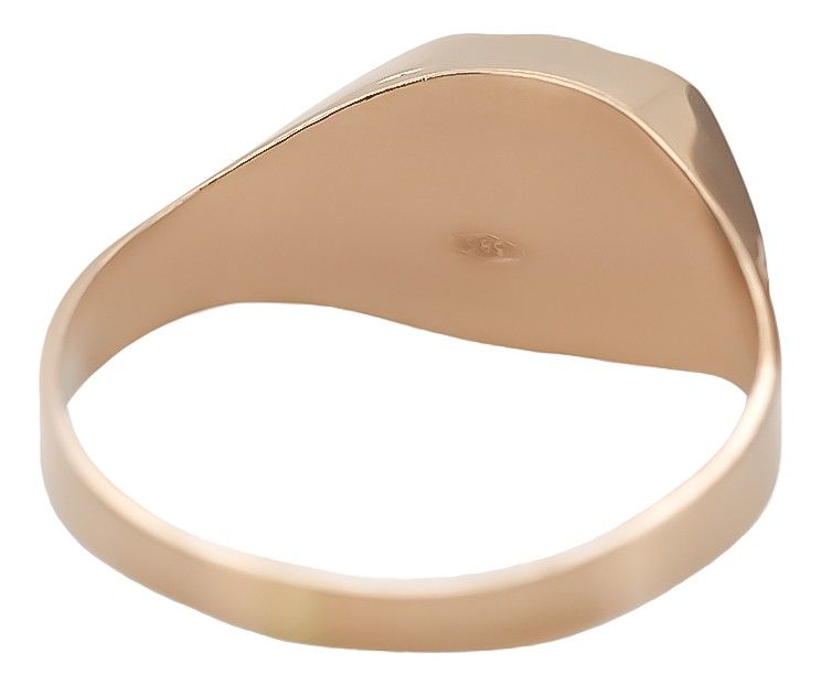 Złoty sygnet męski 14k 585 z czerwonego różowego złota csc010r Wrocław