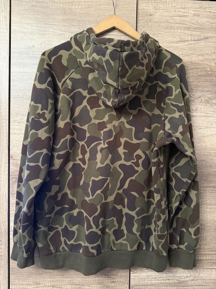 Bluza męska Adidas Camo Hoodie MORO rozmiar M