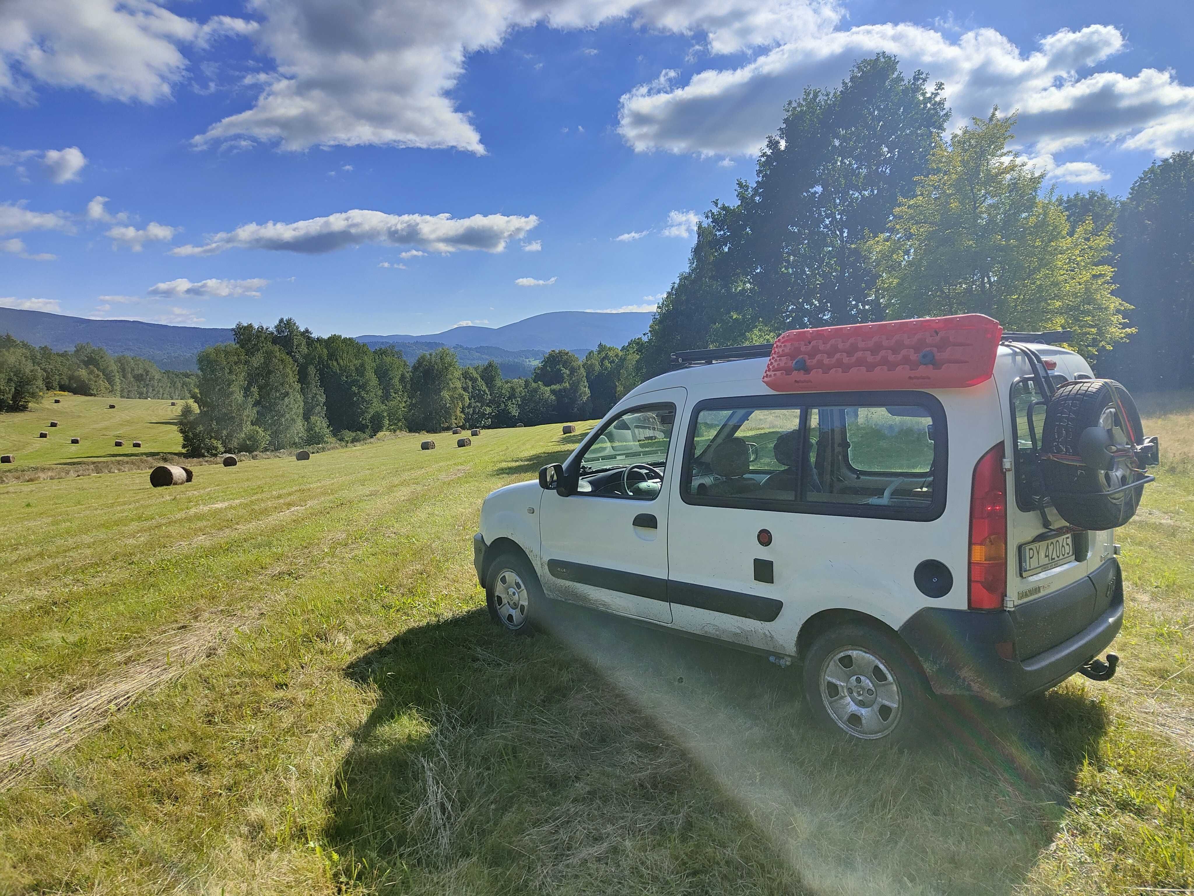 Mini kamper wyprawowy Renault Kangoo 1 4x4