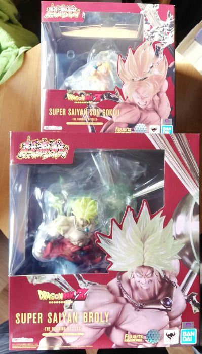 Dragon Ball Z GOKU i BROLY - Figuarts Zero BURNING BATTLE - komplet
