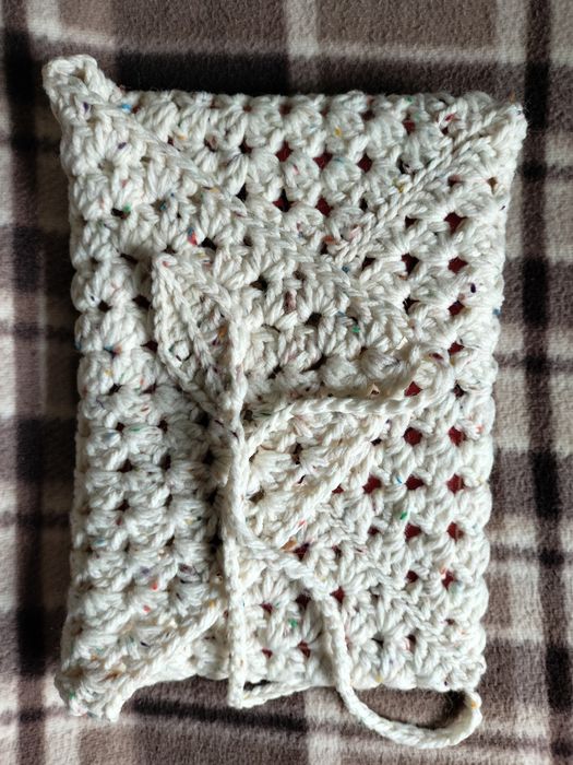 Capa para livro/ Book sleeve em crochê