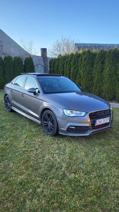 Audi A3 Limousine Audi A3 8V Sedan 1.4TFSI S-tronic Po serwisie idealny 3x Sline Bose