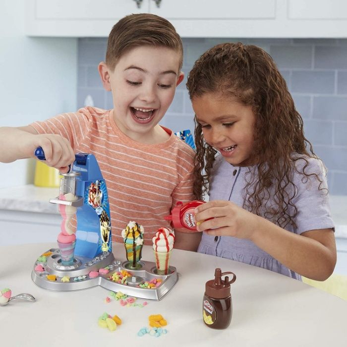 ОРИГИНАЛ! Игровой набор Плей До Мороженое с глазурью Play-Doh
