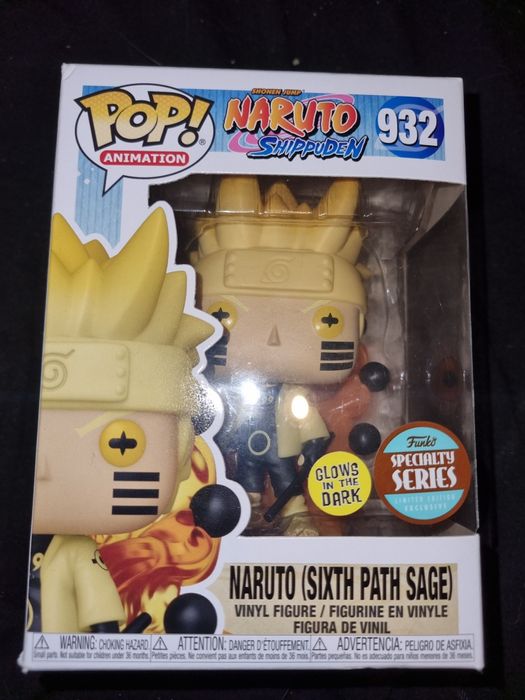 Naruto sixth path sage GITD funko pop
