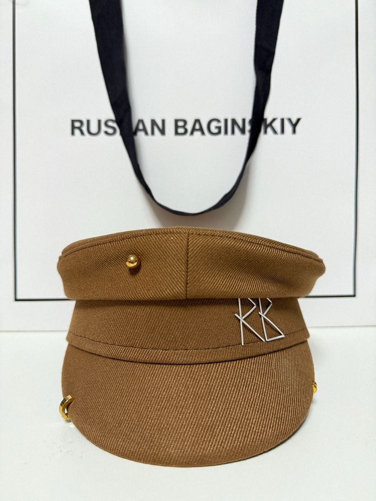Ruslan Baginskiy коричнева кепі