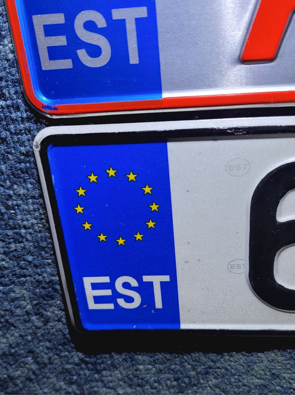 Автомобильные европейские номера, номерной
знак, гос. номер (декор)