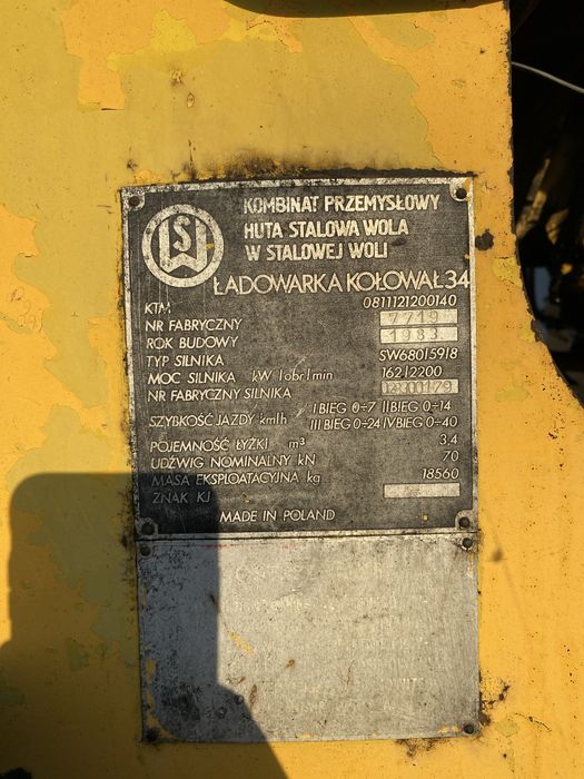 Ładowarka Ł34 Stalowa Wola