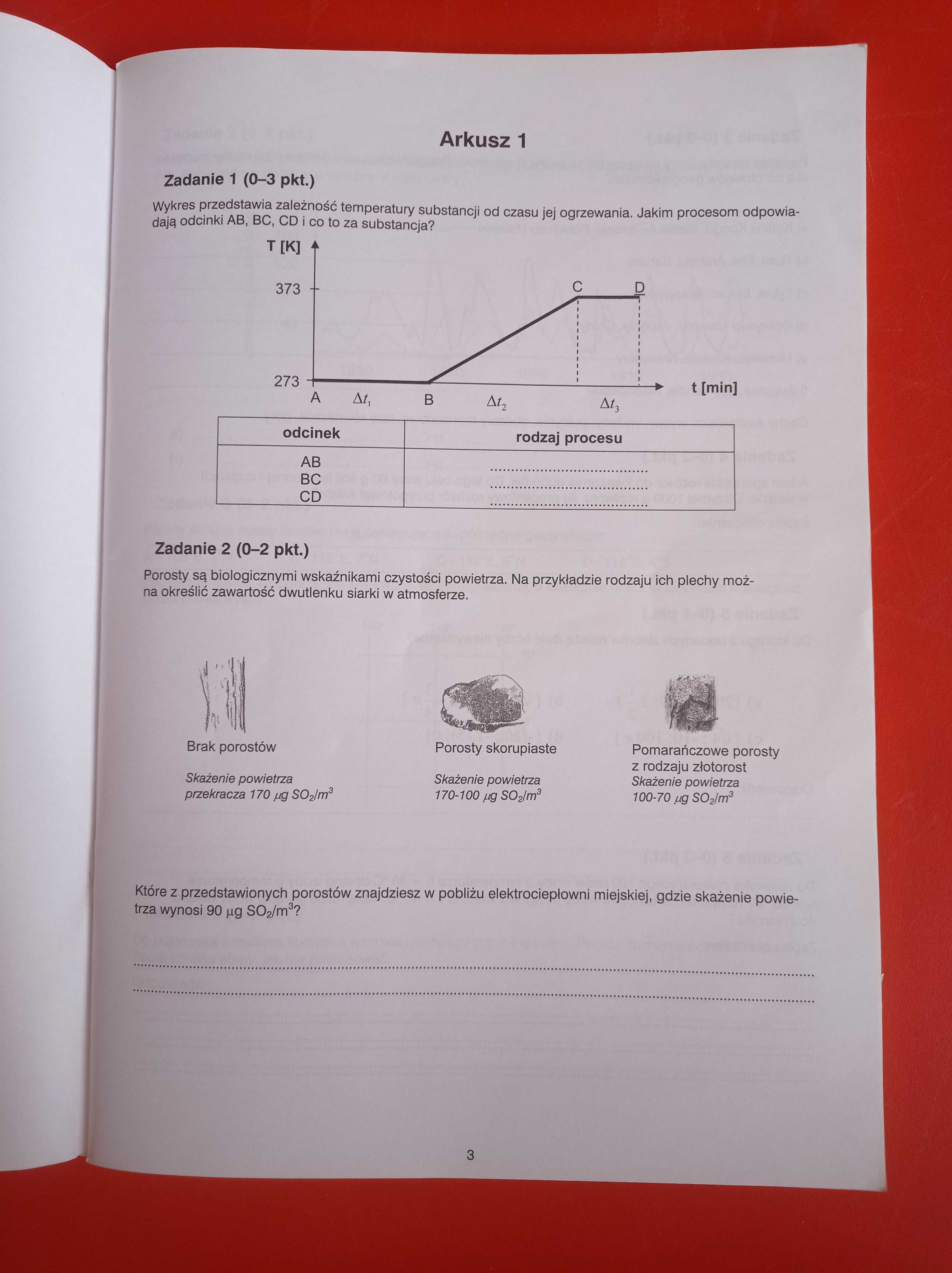 Testy-ćwiczenia dla gimnazjalistów cz.matematyczno