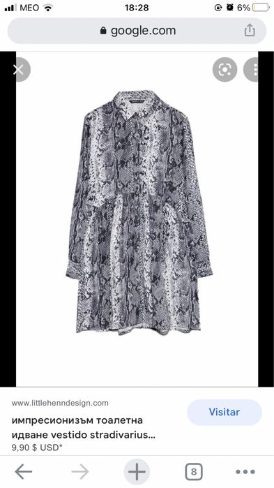 Vestido Stradivarius