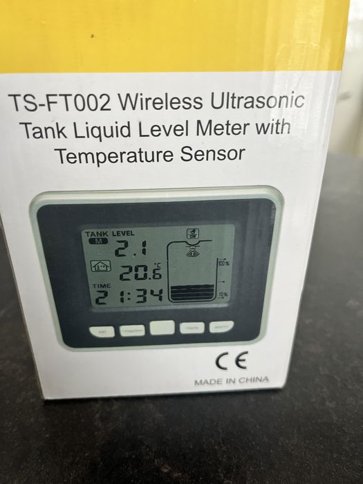 Ultradźwiękowy czujnik poziomu wody TS-FT002