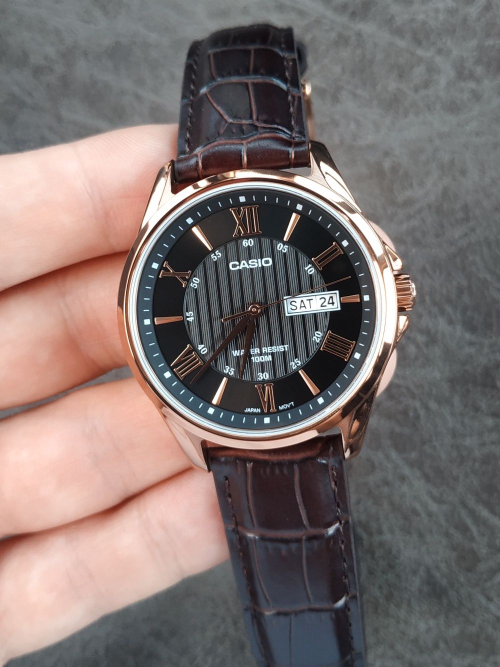 Часы мужские Casio WR 100M/10Bar MTP-1384L-1 Оригинал Гарантия Касио