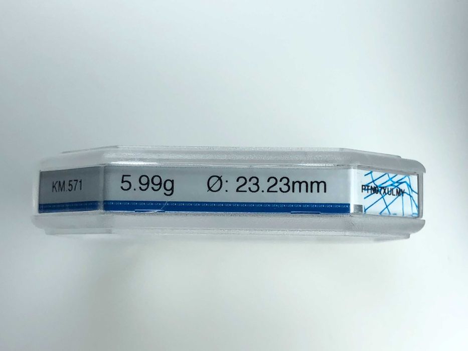 MOEDA CERTIFICADA GENI MS62 - 20 Centavos 1920 Niquel