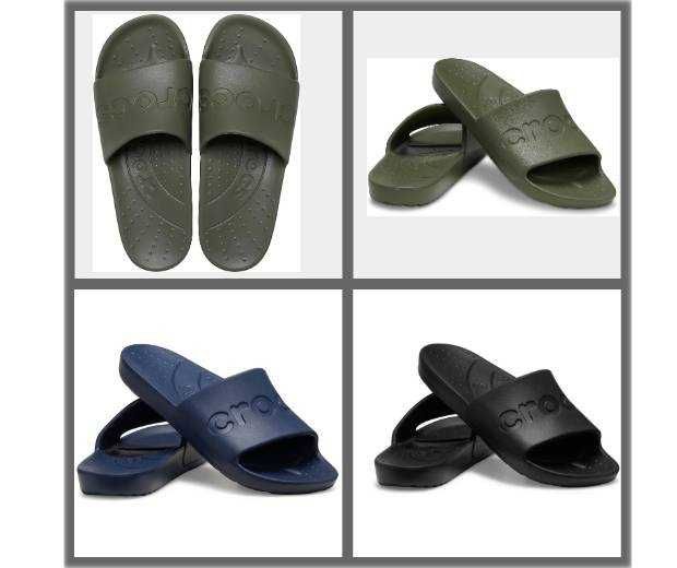 Чоловічі шльопанці Crocs Slide мужские шлепанцы крокс  Оригінал m7-m12