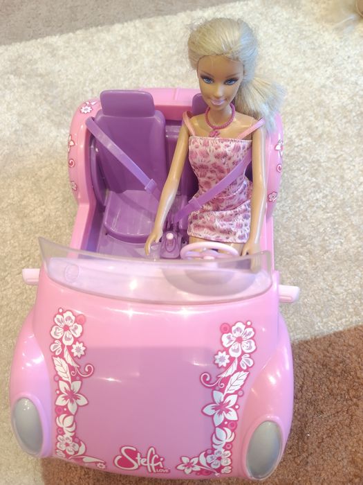Kabriolet z lalką Steffi