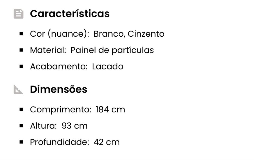 Vendo Movel Aparador como novo