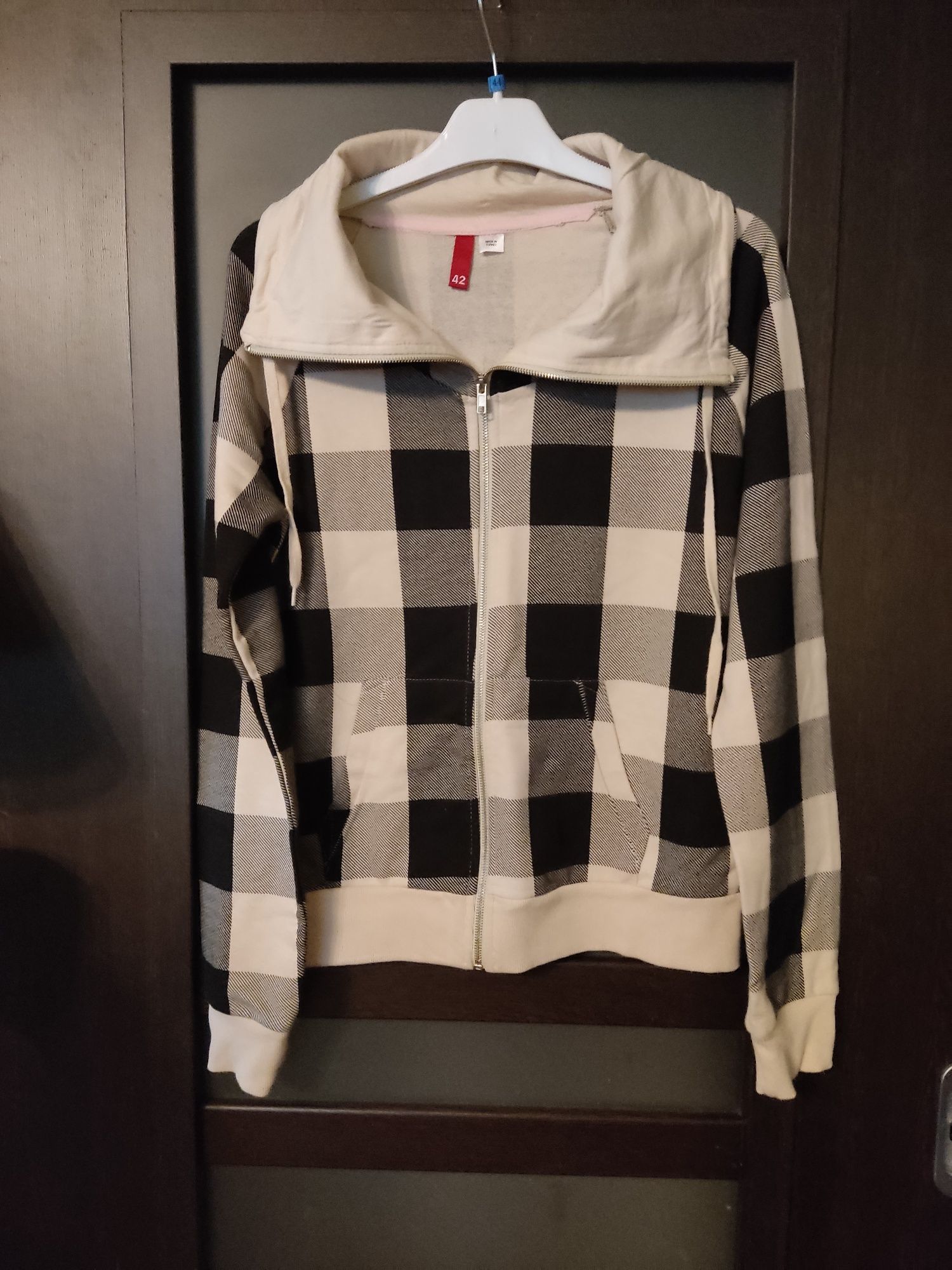 Bluza młodzieżowa H&M, nowa, bawełna,rozmiar 42, na zamek