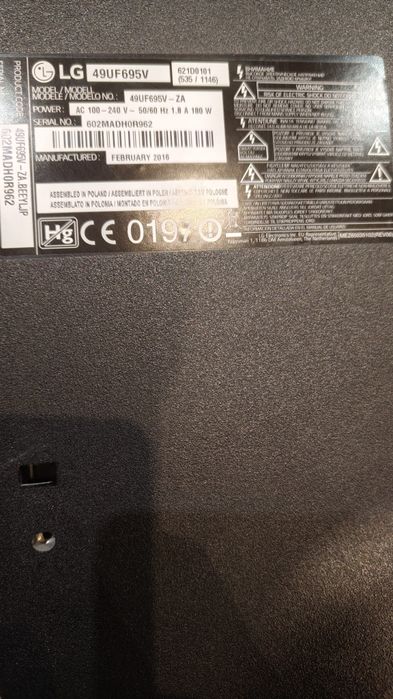 Telewizor LG 49 cali